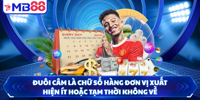 Đuôi câm là chữ số hàng đơn vị xuất hiện ít hoặc tạm thời không về