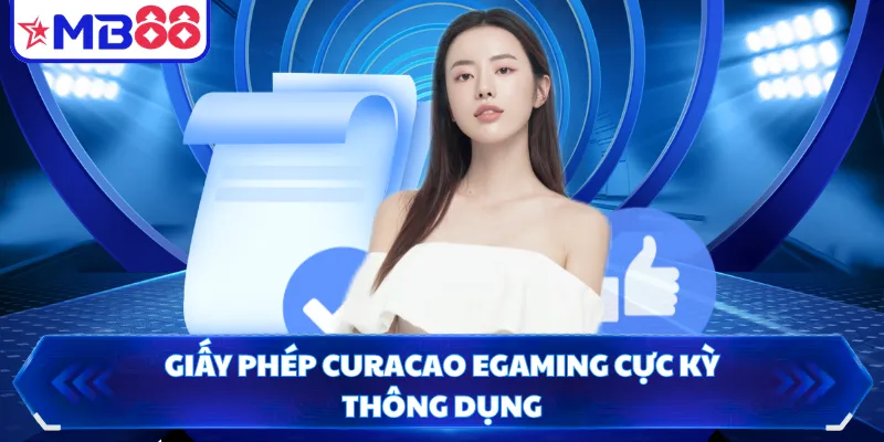 Giấy phép Curacao eGaming cực kỳ thông dụng